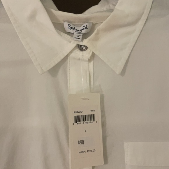 Splendid white button down - Picture 3 of 3